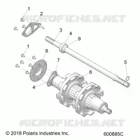 DRIVE TRAIN, JACKSHAFT AND DRIVE SHAFT