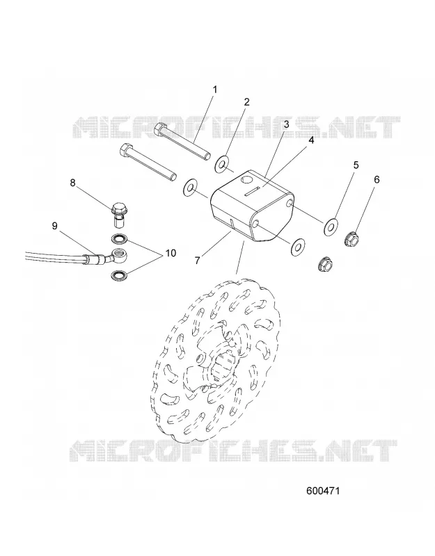 BRAKES, BRAKE LINE AND CALIPER