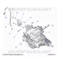 DRIVE TRAIN, MAIN GEARCASE MOUNTING