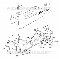 SEAT   GAS TANK