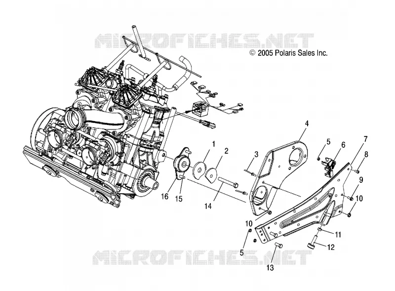 ENGINE MOUNTING LH
