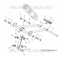 FRONT TORQUE ARM (155 INCH)