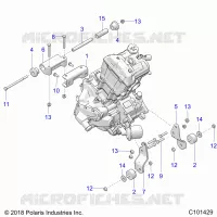 ENGINE, MOUNTING
