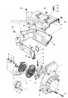 BLOWER HOUSING AND RECOIL STARTER (TRAIL) (4910941094040A)