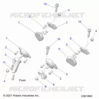 ENGINE, MOUNTING & LONG BLOCK