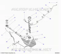 FUEL SYSTEM, FUEL TANK ASM.