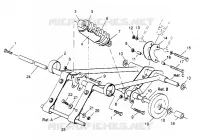FRONT TORQUE ARM XLT 0950756, XLT SKS 0950556,  XLT SKS EURO E9505 (4928842884C001)
