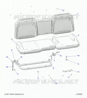 SEAT ASM. REAR