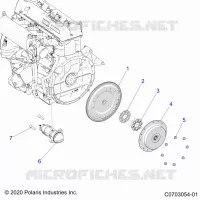 STARTER, FLYWHEEL AND RELATED