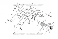REAR TORQUE ARM 440 0952760, 440 SKS 0952560,  AND EUROPEAN 440 SK (4929032903B014)