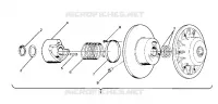 DRIVEN CLUTCH LTR/STARTRAK (4914141414018A)