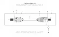 DRIVE TRAIN, DRIVE SHAFT, FRONT