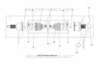 DRIVE TRAIN, DRIVE SHAFT, REAR