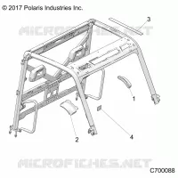 CHASSIS, EDGE COVER, TR