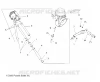 ENGINE, CARBURETOR MOUNTING/FUEL PUMP/LINES