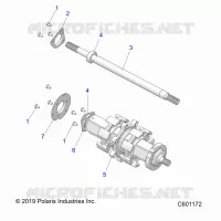 DRIVE TRAIN, JACKSHAFT AND DRIVE SHAFT