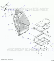 SEAT ASM. REAR