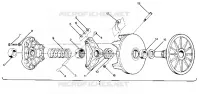 DRIVE CLUTCH 400, 500, 500 CLASSIC AND 650 (4915411541014A)