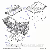 CHASSIS, FRAME 
