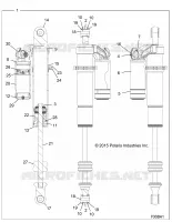 REAR SUSPENSION SHOCK INTERNALS
