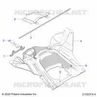 BODY, REAR STORAGE