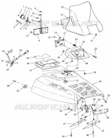 HOOD SPORT 0960443, SPORT TOURING 0960243 AND EUROPEAN SPORT TOURING E96024 (4932223222A012)
