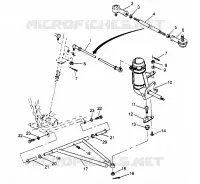 FRONT WISHBONES   STEERING TIE RODS SPORT 400L W958540 (4930133013B007)