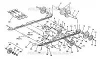 SUSPENSION ASSEMBLY RXL SKS / 0930568 (4922992299020A)