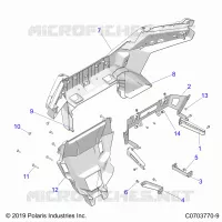 REAR BODYWORK BUMPER