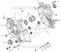 CRANKCASE SPORTSMAN 500 W969244 AND SWEDISH SPORTSMAN 500 S969244 (4936093609D002)