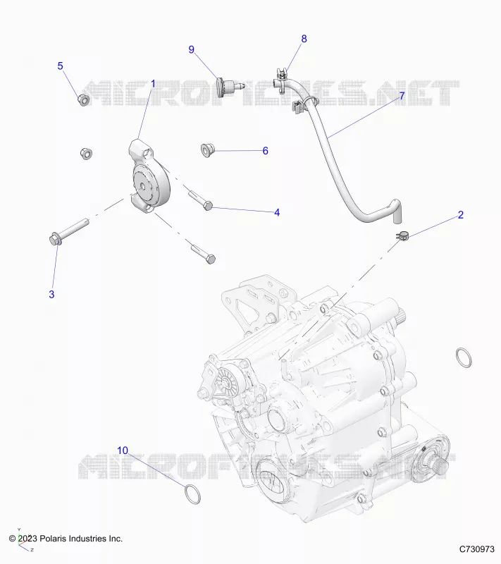 DRIVE TRAIN, MAIN GEARCASE MOUNTING