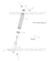 REAR SUSPENSION SHOCK MOUNTING