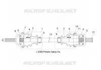 DRIVE TRAIN, FRONT DRIVE SHAFT