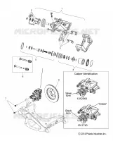 BARKE CALIPER, REAR