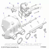 ENGINE, AIR INTAKE MANIFOLD