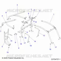 CHASSIS, CAB FRAME