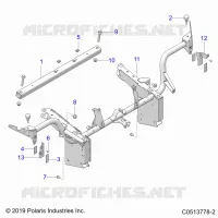 CHASSIS, FRONT FRAME ASM. (USA)