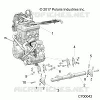 ENGINE, MOUNTING