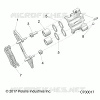 FRONT BRAKE CALIPER