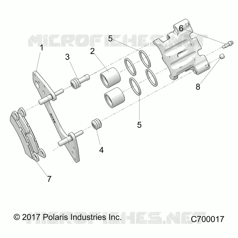 FRONT BRAKE CALIPER