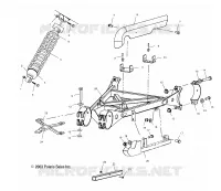 REAR SWING ARM   SHOCK