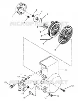 RECOIL STARTER XLT 0970756, XLT SKS 0970556,  AND XLT RMK 0970956 (4937693769D007)