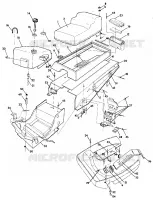 CHASSIS AND SEAT WIDETRAK (4919301930001A)