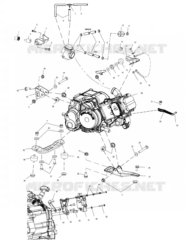 ENGINE MOUNTING