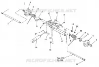 REAR TORQUE ARM LITE 0963433, EURO LITE E963433 AND LITE DELUXE 0963431 (4931663166B011)