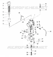 CARBURETOR 600 (4912701270058A)