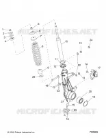 SUSPENSION, FRONT STRUT 