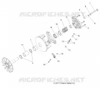 DRIVE TRAIN, PRIMARY CLUTCH