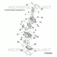 ENGINE, CRANKCASE AND CRANKSHAFT
