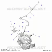 DRIVE TRAIN, MAIN GEARCASE MOUNTING